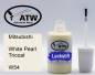 Preview: Mitsubishi, White Pearl Tricoat, W54: 20ml Lackstift, von ATW Autoteile West.